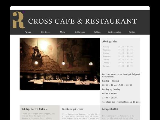 Cross Restaurant - 22.11.13