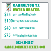 Carrolton TX Water Heater - 04.02.20