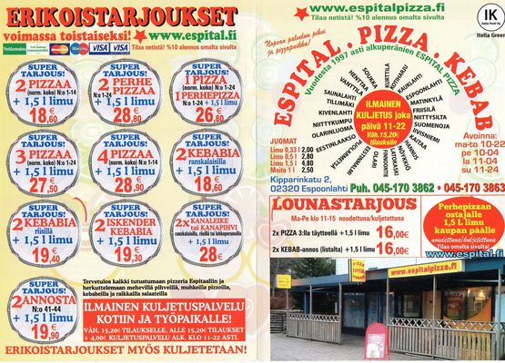 Ravintola Espital Pizzeria - 22.05.15