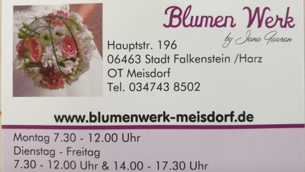 Blumen Werk - 11.02.19