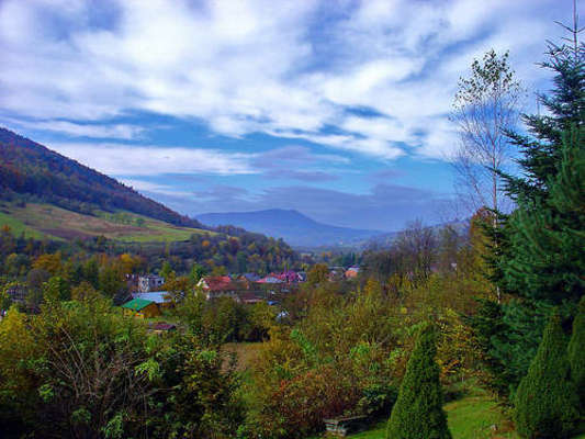 jESIEŃ Beskid Niski Agroturystyka - 19.03.12