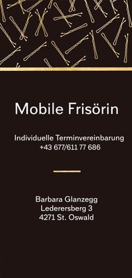 Glanzegg Barbara - Mobile Friseurin - 24.02.19
