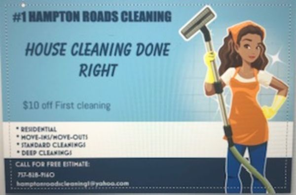 #1 hampton roads cleaning service - 10.02.20