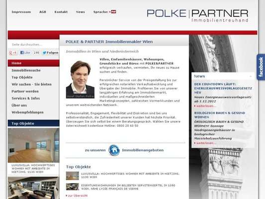 POLKE & PARTNER Immobilienmakler Wien - 11.03.13